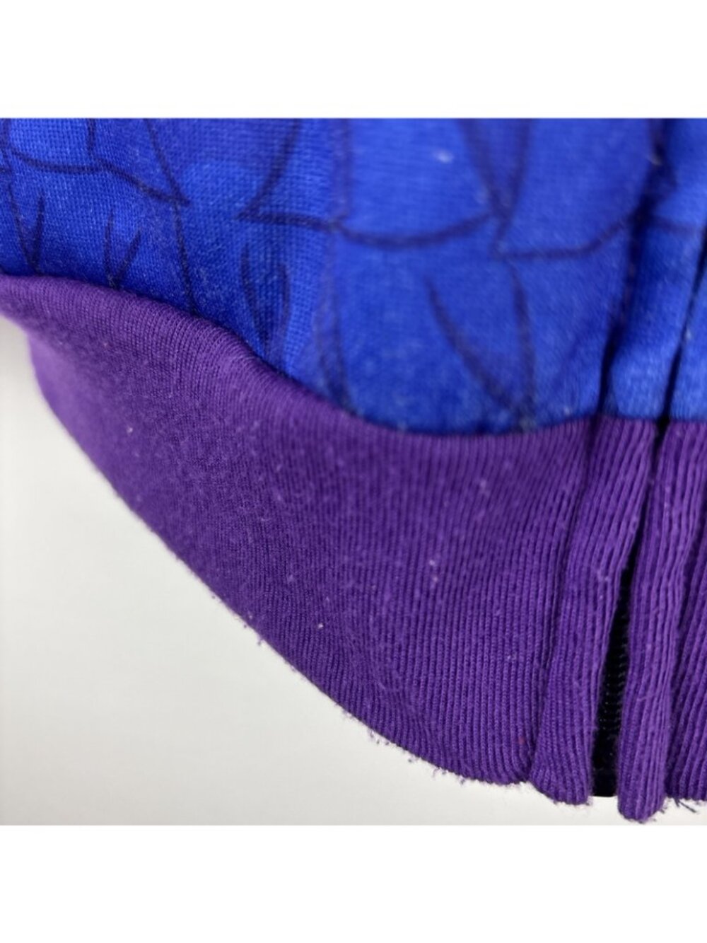 Fortnite Loot Llama Zip Hoodie Youth LG Costume Purple Blue Full Zip Jacket - Picture 5 of 7